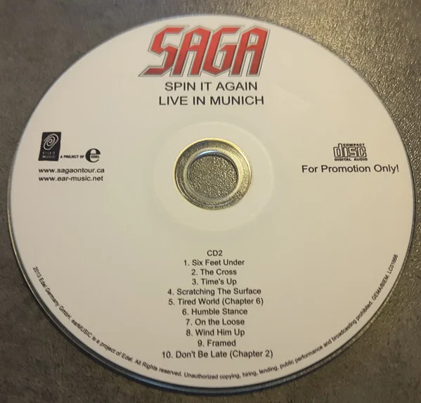 Saga-Spin It Again-Live In Munich