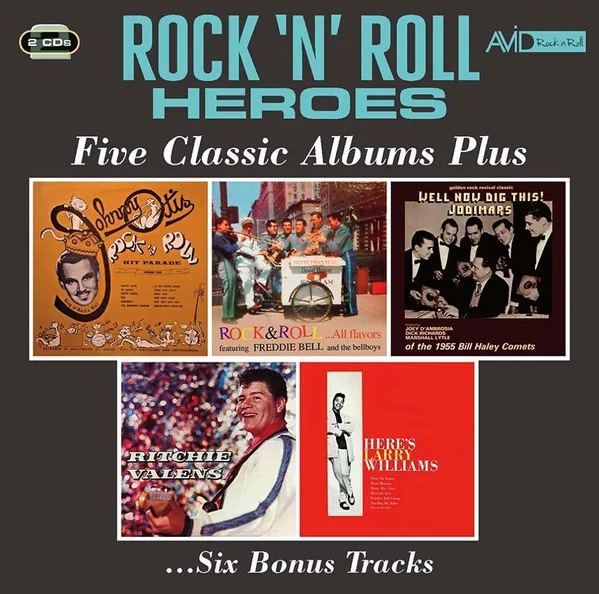ROCK N ROLL HEROES - FIVE CLASSIC ALBUMS PLUS
